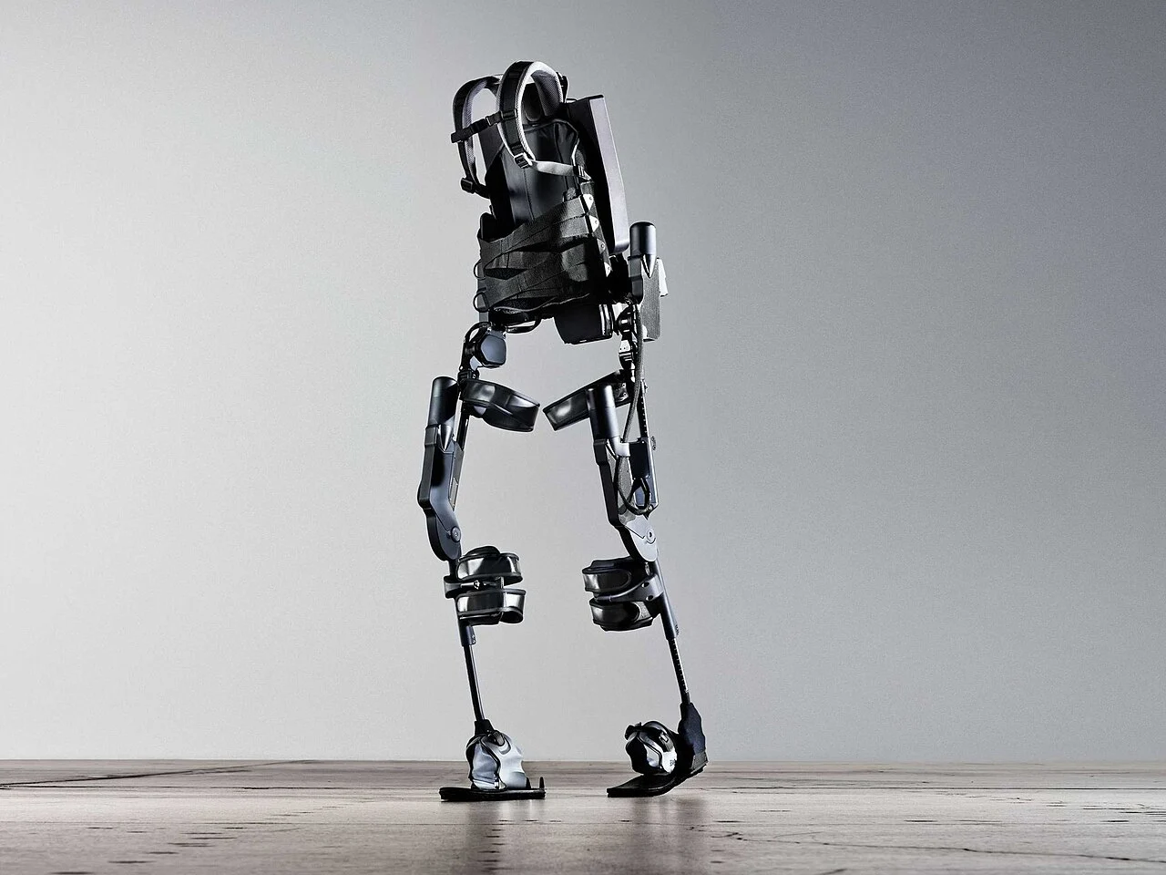 A powered wearable exoskeleton
