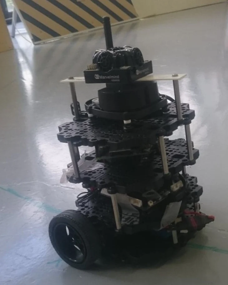 A TurtleBot3 Burger mobile robot